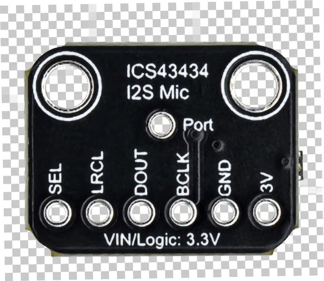 ICS-43434 I2S microphone